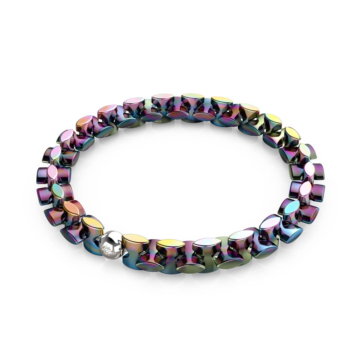 Unicorn Silver | Monroe Links | Hourglass Bracelet